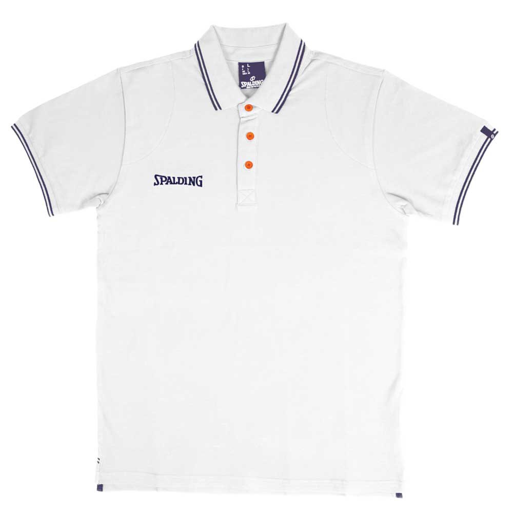 Spalding Essential Short Sleeve Polo Weiß L Mann von Spalding