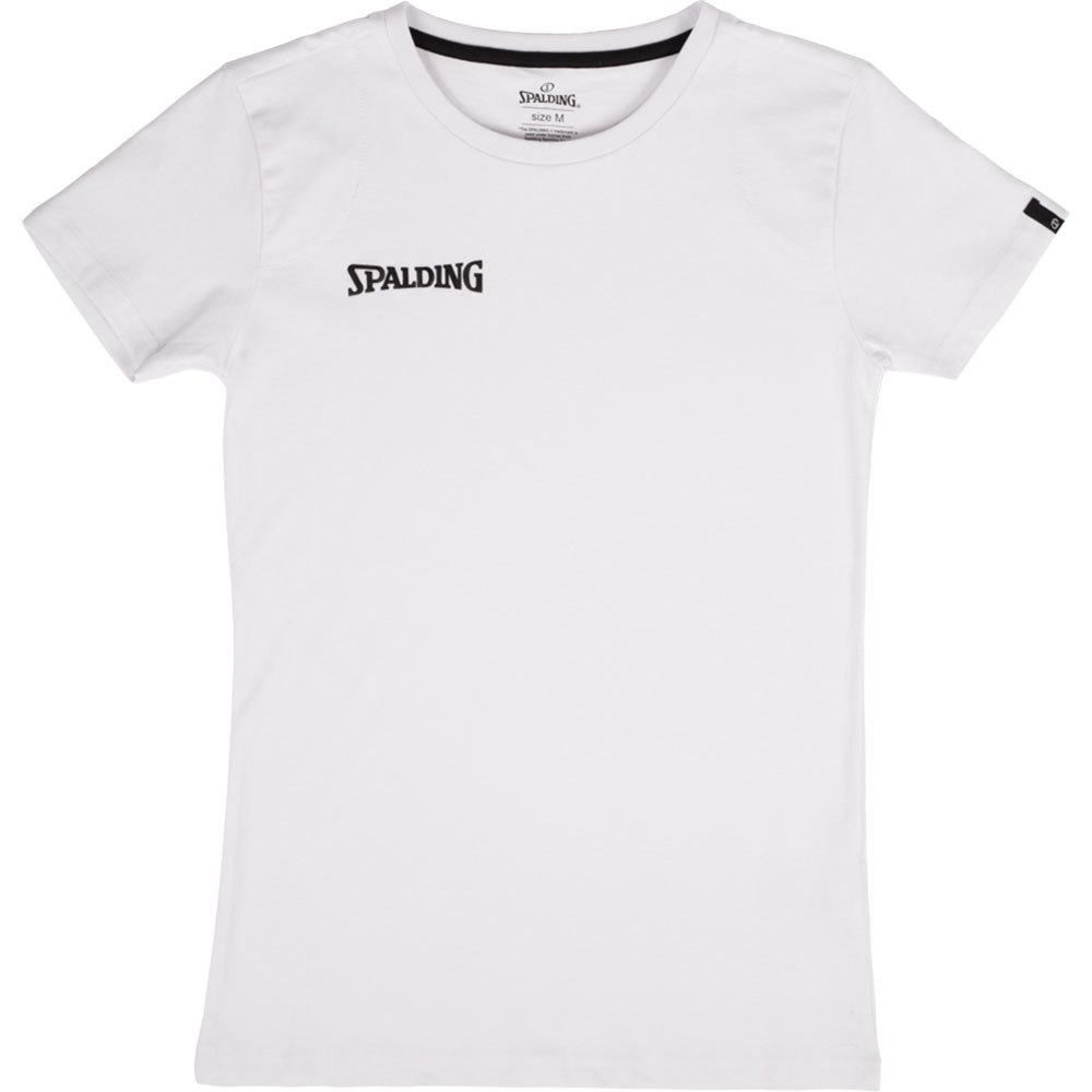 Spalding Essential Short Sleeve T-shirt Weiß 2XL Frau von Spalding