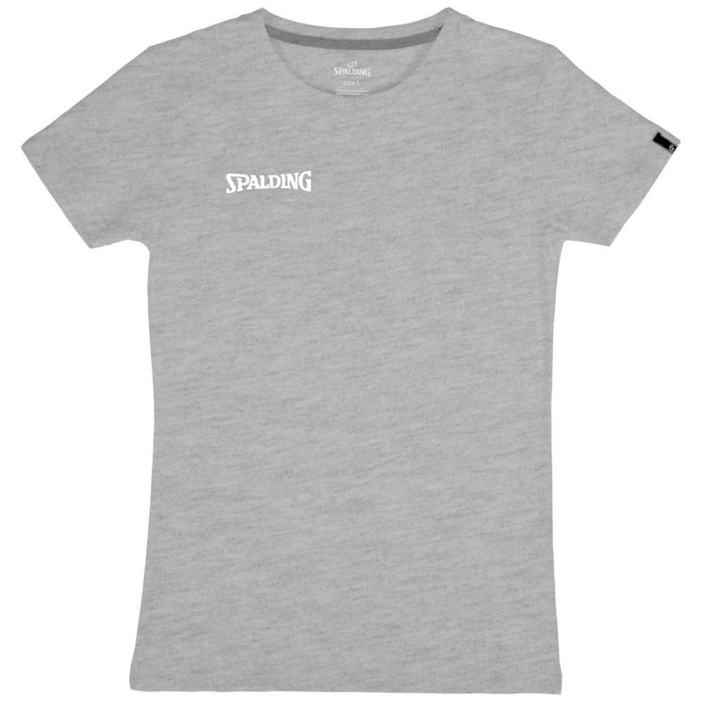 Spalding Essential Short Sleeve T-shirt Grau 2XL Frau von Spalding