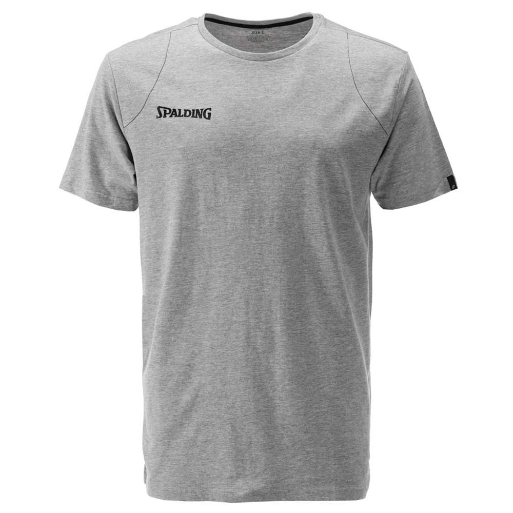 Spalding Essential Short Sleeve T-shirt Grau L Mann von Spalding