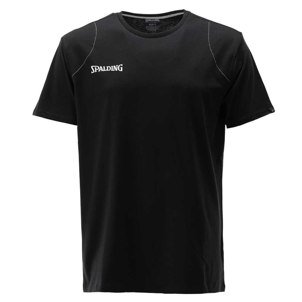 Spalding Essential Short Sleeve T-shirt Schwarz XL Mann von Spalding