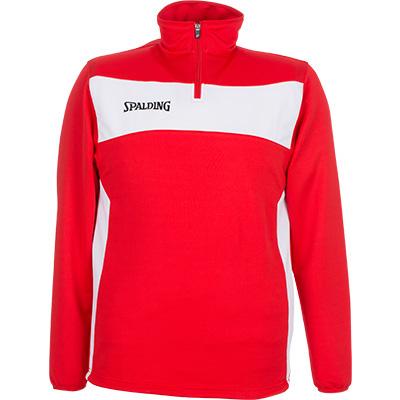 Spalding Evolution Il Sweatshirt Rot,Weiß 2XL Mann von Spalding