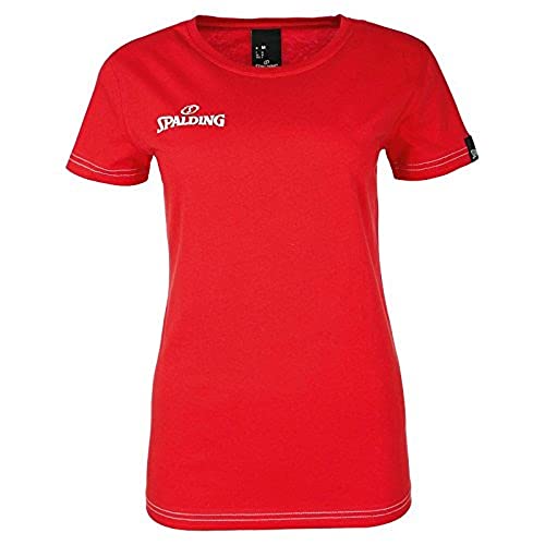 Spalding Herren 4Her Team II T-Shirt, rot, M von Spalding