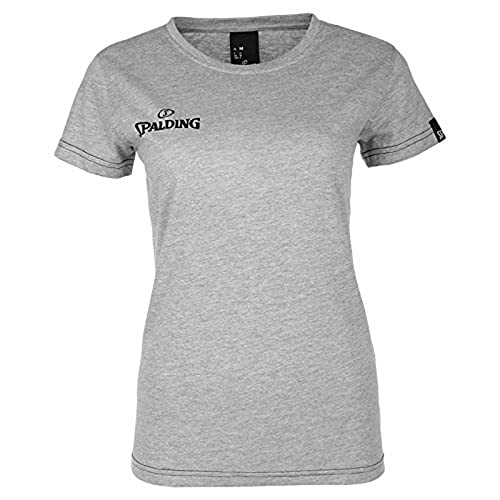 Spalding Herren 4her Team II T-Shirt, grau Melange, XL von Spalding
