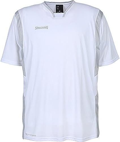Spalding Herren All Star Shooting Shirt, weiß/Silber grau, M von Spalding
