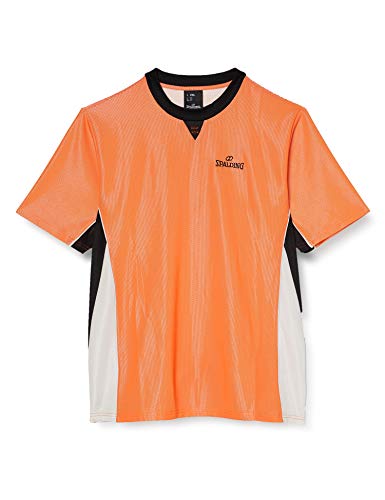 Spalding Herren Pro Schiedsrichtershirt, orange/Schwarz, L von Spalding