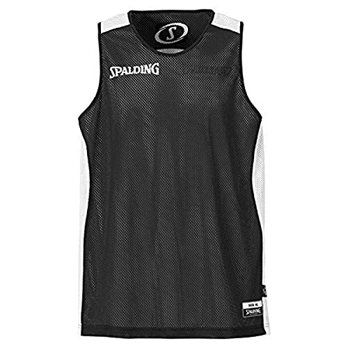Spalding Herren Teamtrikots & Sets Essential Reversible Shirt, schwarz/Weiß, XXS von Spalding
