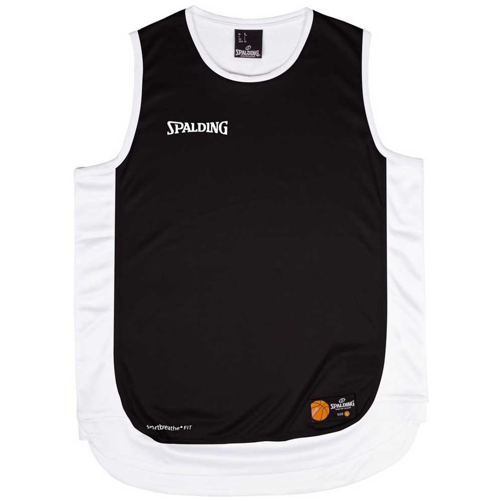 Spalding Hustle Sleeveless T-shirt Schwarz 2XL Mann von Spalding