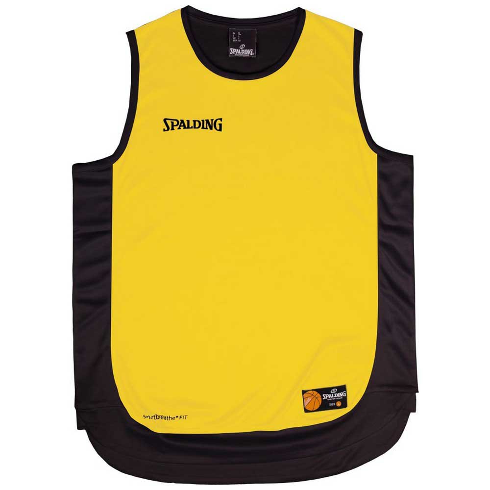 Spalding Hustle Sleeveless T-shirt Gelb XL Mann von Spalding