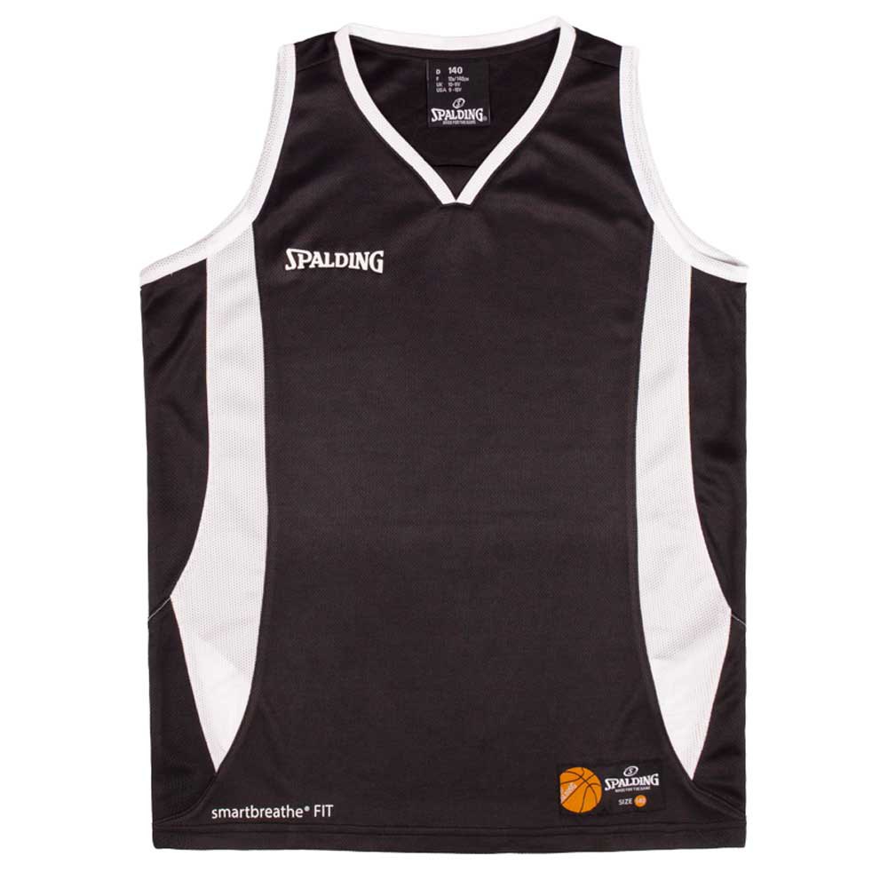 Spalding Jam Sleeveless T-shirt Schwarz 3XL Mann von Spalding