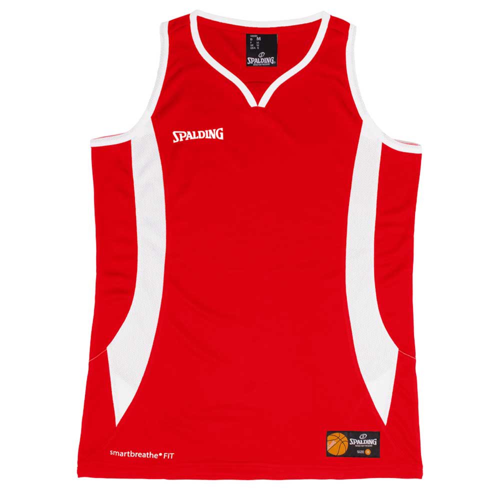 Spalding Jam Sleeveless T-shirt Rot 2XL Frau von Spalding