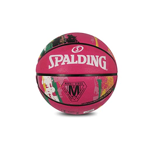 Spalding Marble NBA Damen Basketball Outdoor & Indoor Größe 6 ohne Luftpumpe von Spalding