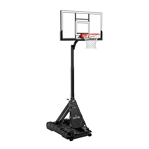 Spalding - Momentous Performance Basketballkorb - Acryl H-Rahmen - Basketballkorb - Größe 54¨ - Höhenverstellbar - Tragbar - PRO SLAM Abrisskante inklusive von Spalding