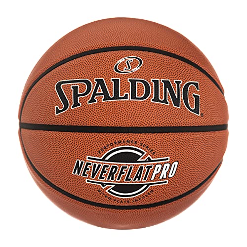 Spalding NeverFlat Pro Indoor-Outdoor-Basketball, 74,9 cm von Spalding