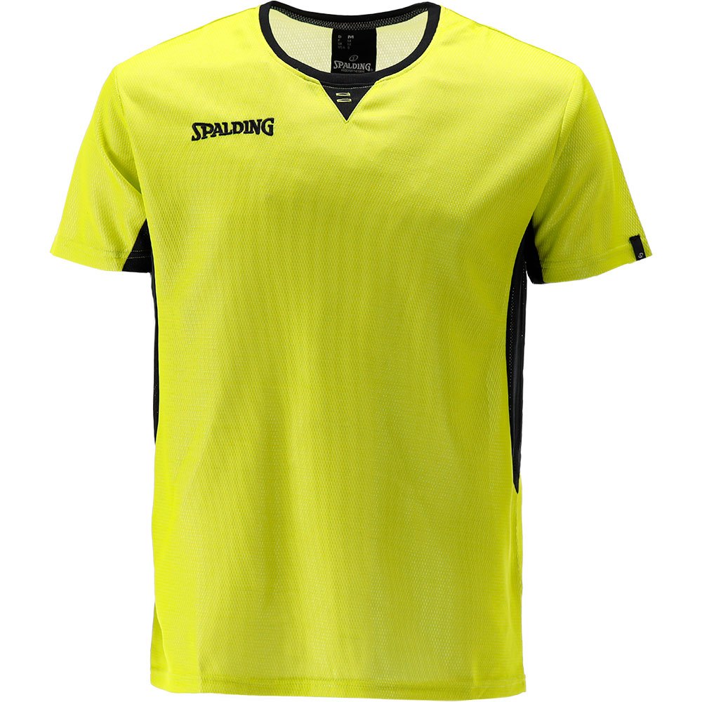 Spalding Referee Short Sleeve T-shirt Gelb L Mann von Spalding