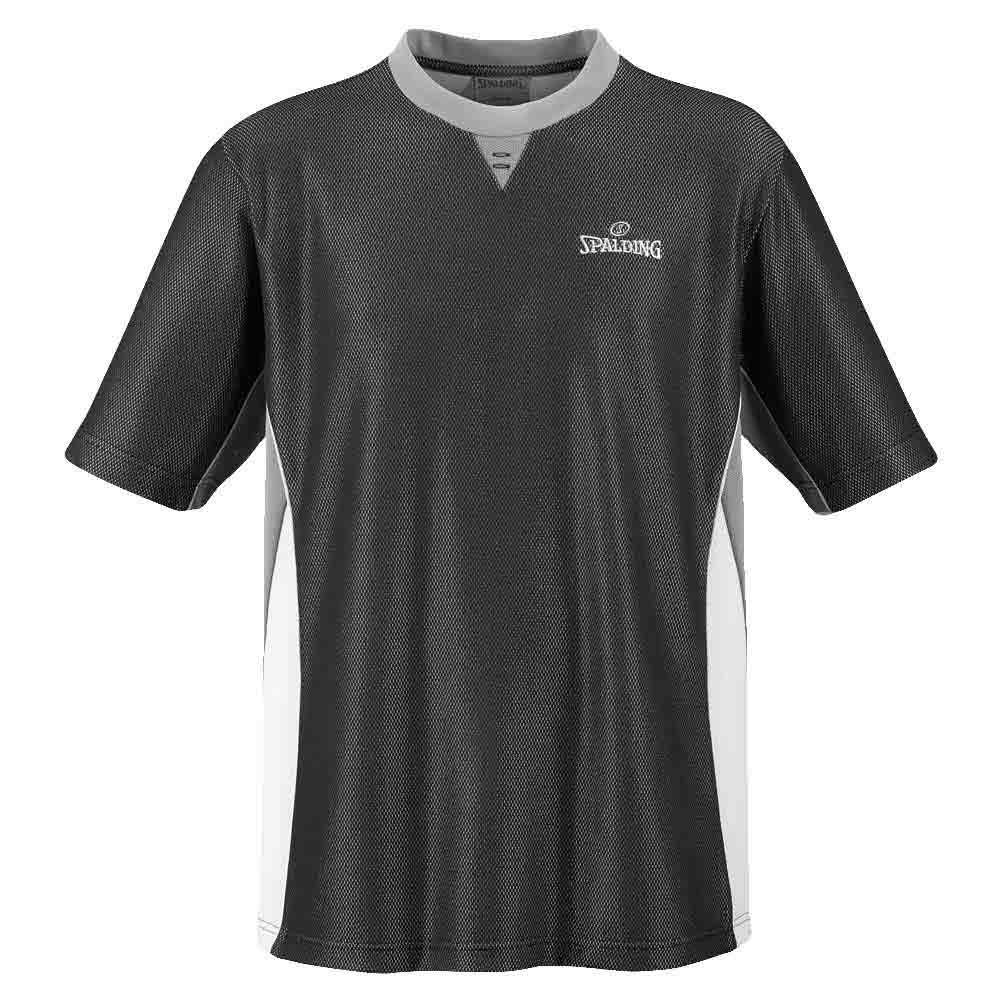 Spalding Referee Short Sleeve T-shirt Schwarz XL Mann von Spalding