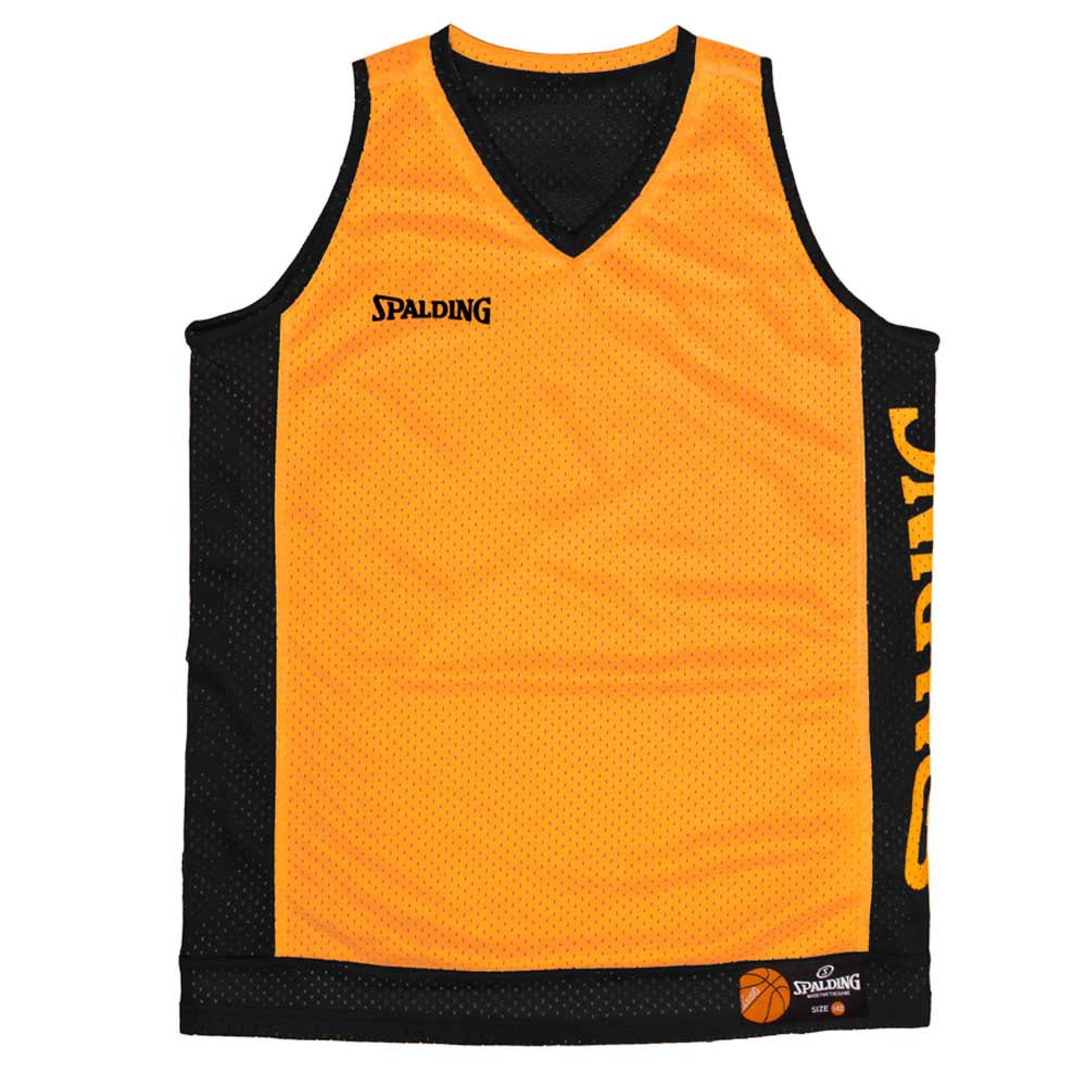 Spalding Reversible Sleeveless T-shirt Orange 140 cm Junge von Spalding