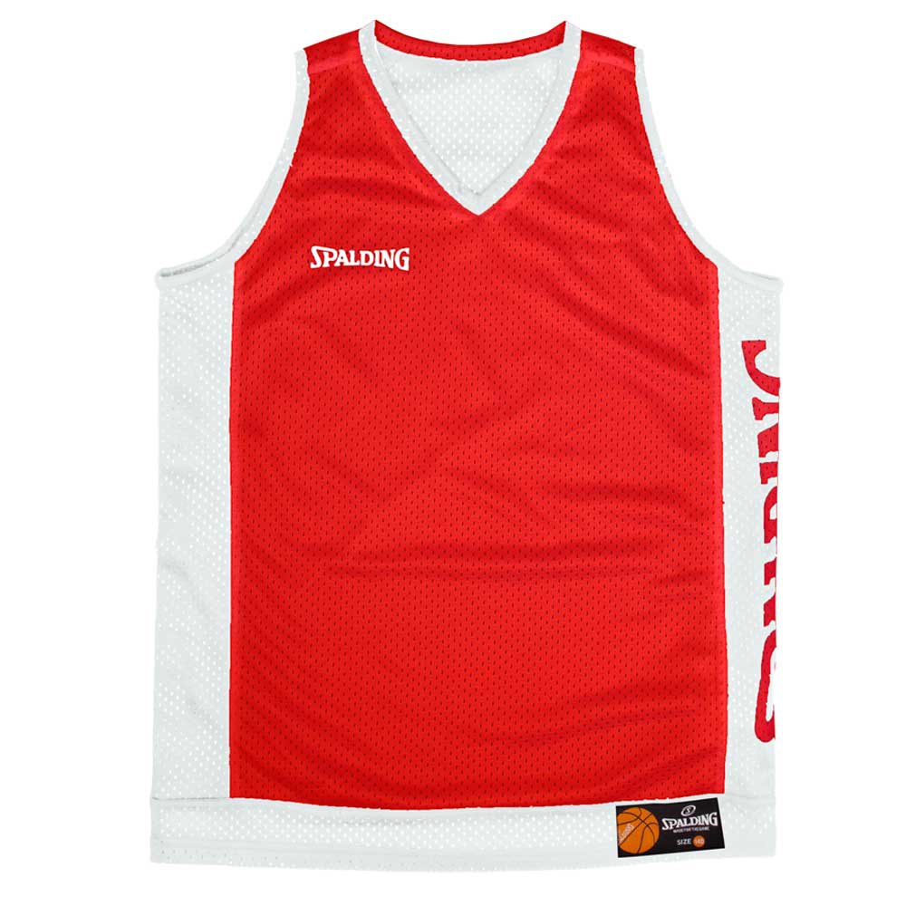 Spalding Reversible Sleeveless T-shirt Rot 140 cm Junge von Spalding