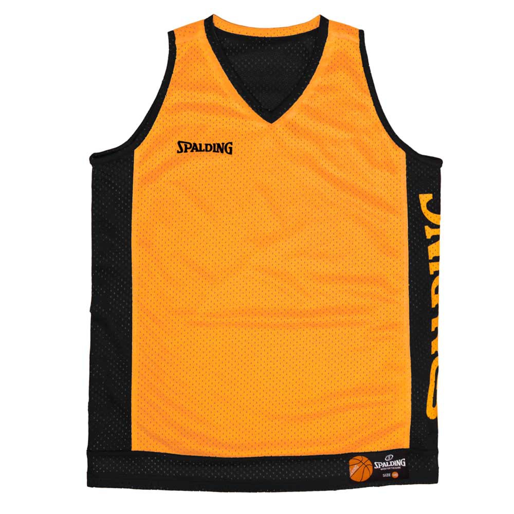 Spalding Reversible Sleeveless T-shirt Orange 2XL Mann von Spalding