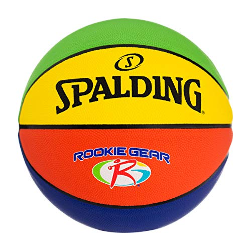 Spalding Rookie Gear Jugend-Basketball, Mehrfarbig, für drinnen und draußen, 69,8 cm von Spalding