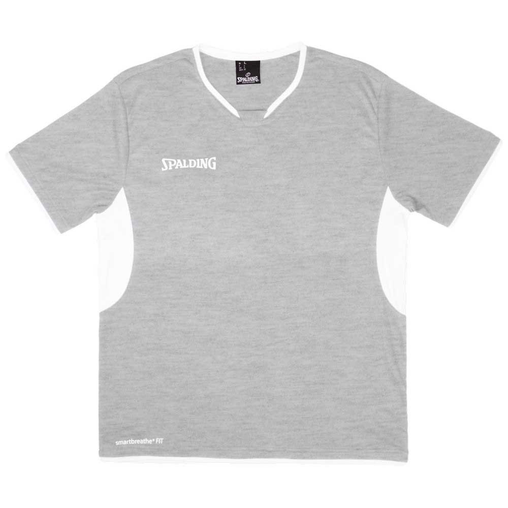Spalding Shooting Short Sleeve T-shirt Grau 140 cm Junge von Spalding