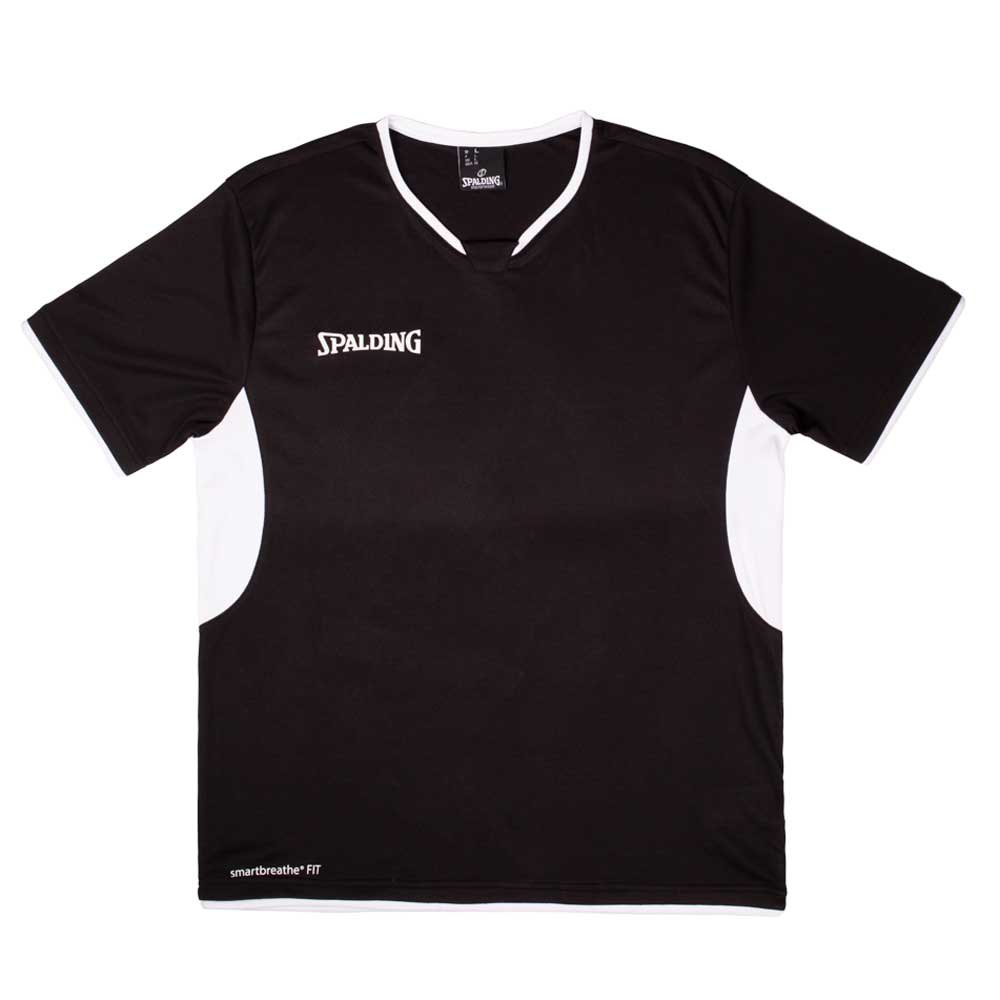 Spalding Shooting Short Sleeve T-shirt Schwarz 140 cm Junge von Spalding