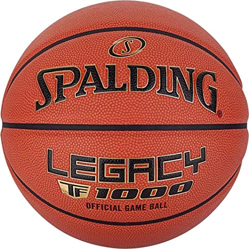 Spalding TF-1000 Legacy Logo FIBA Ball 76963Z, Unisex basketballs, orange, 7 EU von Spalding