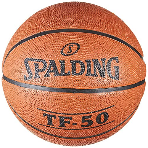 Spalding TF-50 NBA Basketballball Größe 7 ohne Luftpumpe Spalding Basketball für Herren von Spalding