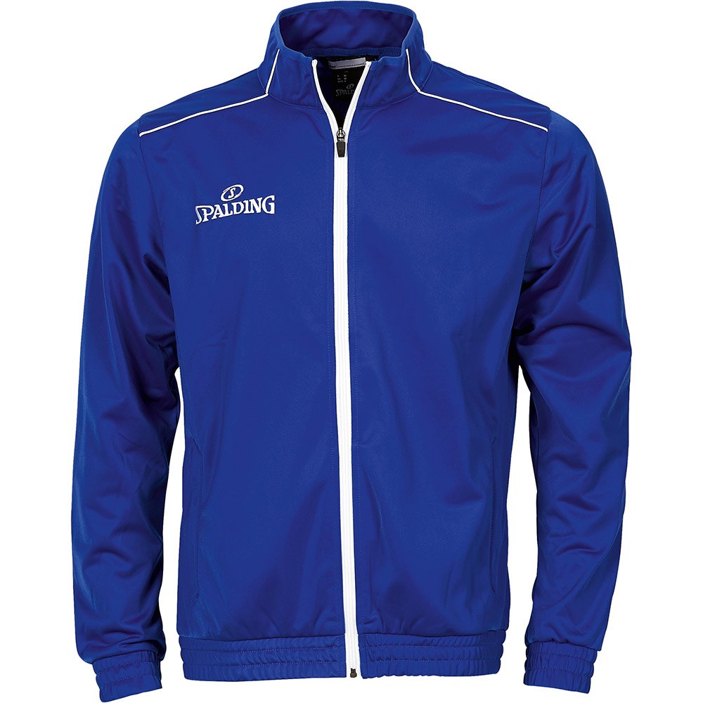 Spalding Team Warm Up Jacket Blau 128 cm Junge von Spalding