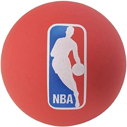 Spalding Unisex – Erwachsene NBA Spaldeens Logoman Basketall, rot, NOSIZE von Spalding