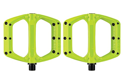 Spank Art: Uni Pedales Spoon Dc Lime Green fahrradpedale, Lindgrün, 100x105mm von Spank