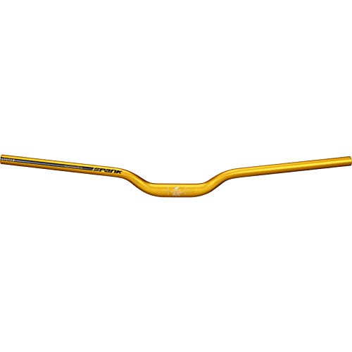 Spank Kleiderbügel Spoon 31,8 mm, 800 mm Rise 40 mm Gold MTB Erwachsene Unisex 31,8 mm von Spank