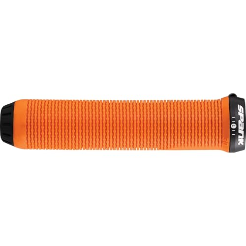 Spank Spike 30, Lock-on, Durchmesser 30 mm, für Mountainbikes, Erwachsene, Unisex, Orange, 145 mm von Spank