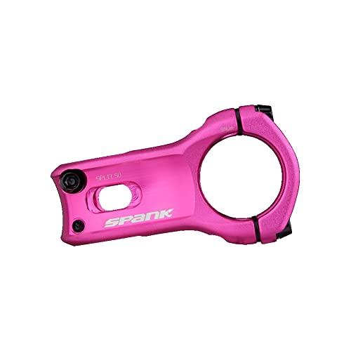 Spank Vorbau Split 35, 50 mm, Pink Fahrrad Erwachsene Unisex von Spank
