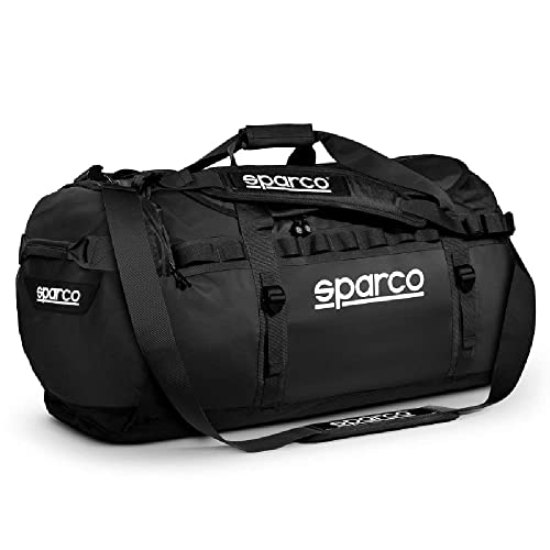 Sparco Dakar-Reisetasche, Größe L, Schwarz von Sparco