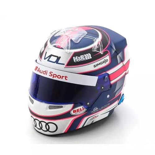 Spark Kelvin Van Der Linde – 1/5 Fahrer-Replica Mini Helm – Bell Helme Modelle – Offizielles Merchandise von Spark