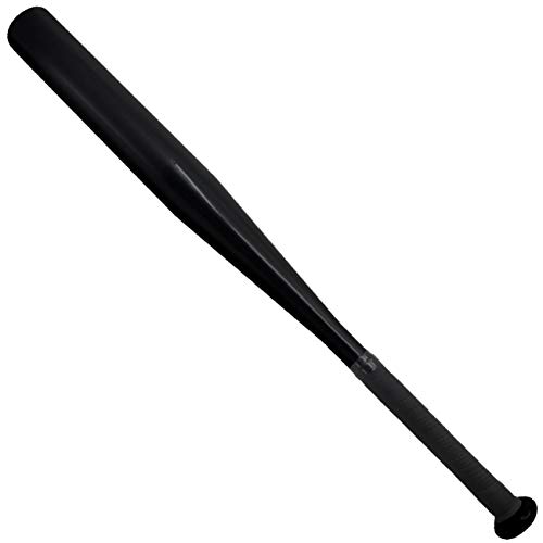 Baseballschläger aus Aluminium SCHWARZ 26 Zoll 65 cm lang ideal zum Baseball von Spass kostet