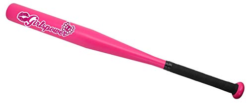 PINK Baseballschläger GIRLSPOWER Aluminium 65 cm lang ideal zum Baseball Spielen von Spaß Kostet