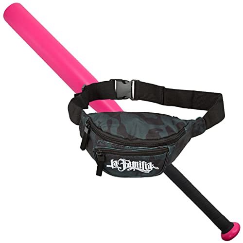 Sportset Baseballschläger mit Tasche für Baseball in PINK 26 Zoll von Spaß Kostet