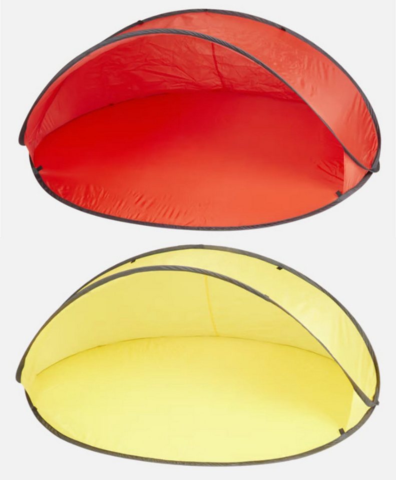 Spectrum Strandmuschel Strandzelt 180 x 125 x 83 cm Pop-Up-Strandmuschel mit UV-Schutz von Spectrum