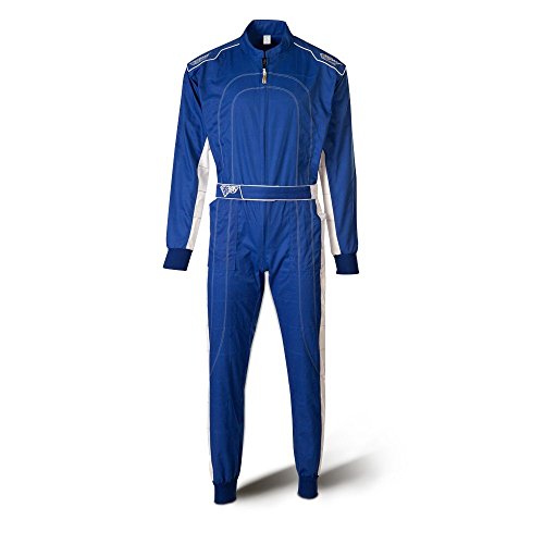 Speed Kartoverall Blau Weiß, Größe:L von Speed Racewear