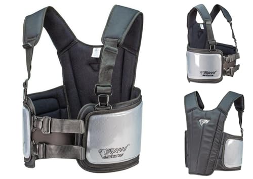 Speed Rippenpanzer Leipzig RP-1 - Professionelle Rippen-Schutzweste (M) von Speed Racewear