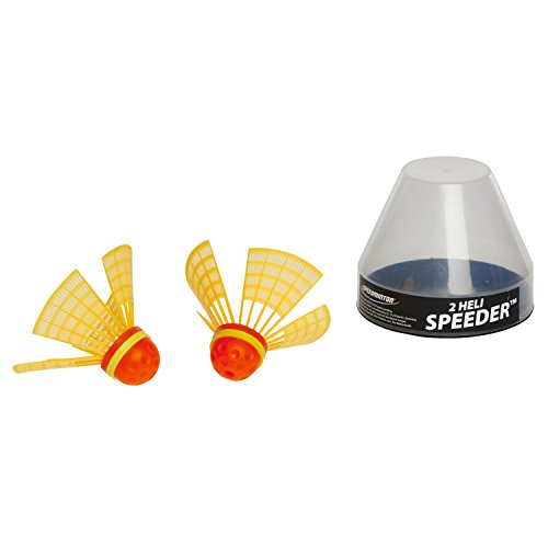 Speedminton® HELI Speeder® - 2er Pack Speed Badminton/Crossminton Einsteiger- und Kinderball von Speedminton