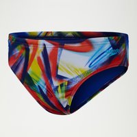 Digital All-Over-Badehose 6,5 cm für Jungen Marineblau/Rot/Grün von Speedo