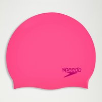 Einfache geformte Silikonbadekappe für Kinder Pink von Speedo