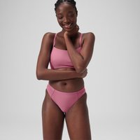 Einfarbiger klassischer Bikinislip für Damen Pink von Speedo