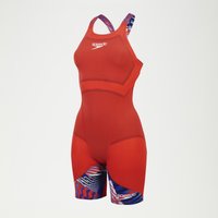 Fastskin Junior LZR Ignite Schwimmanzug für Mädchen Rot/Blau/Weiß von Speedo