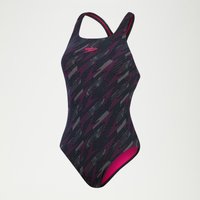 HyperBoom Medalist-Badeanzug für Damen Schwarz/Pink von Speedo