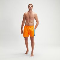 HyperBoom Splice-Schwimmshorts 40 cm für Herren Orange/Blau von Speedo