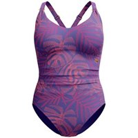 SPEEDO Damen Badeanzug Womens Shaping Printed V Neck 1 Piece von Speedo